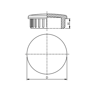 Inserto ABS rotondo