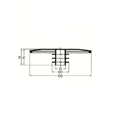 Coperchio per flange