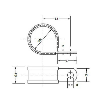 Passacavo gommato leggero W4