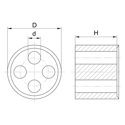 Multi-hole Sealing Ring PG