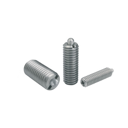 Hex socket spring plunger stainless steel - Thrust pin stainless steel