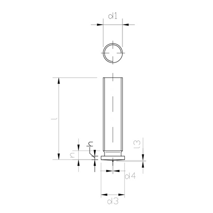 Perno a saldare PT inox A2